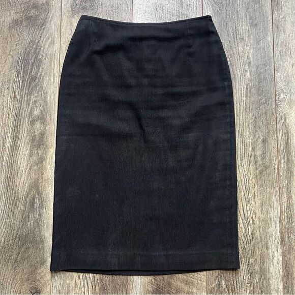 Rare Vintage 1980’s Gianni Versace Black Pencil Skirt - Picture 9 of 9